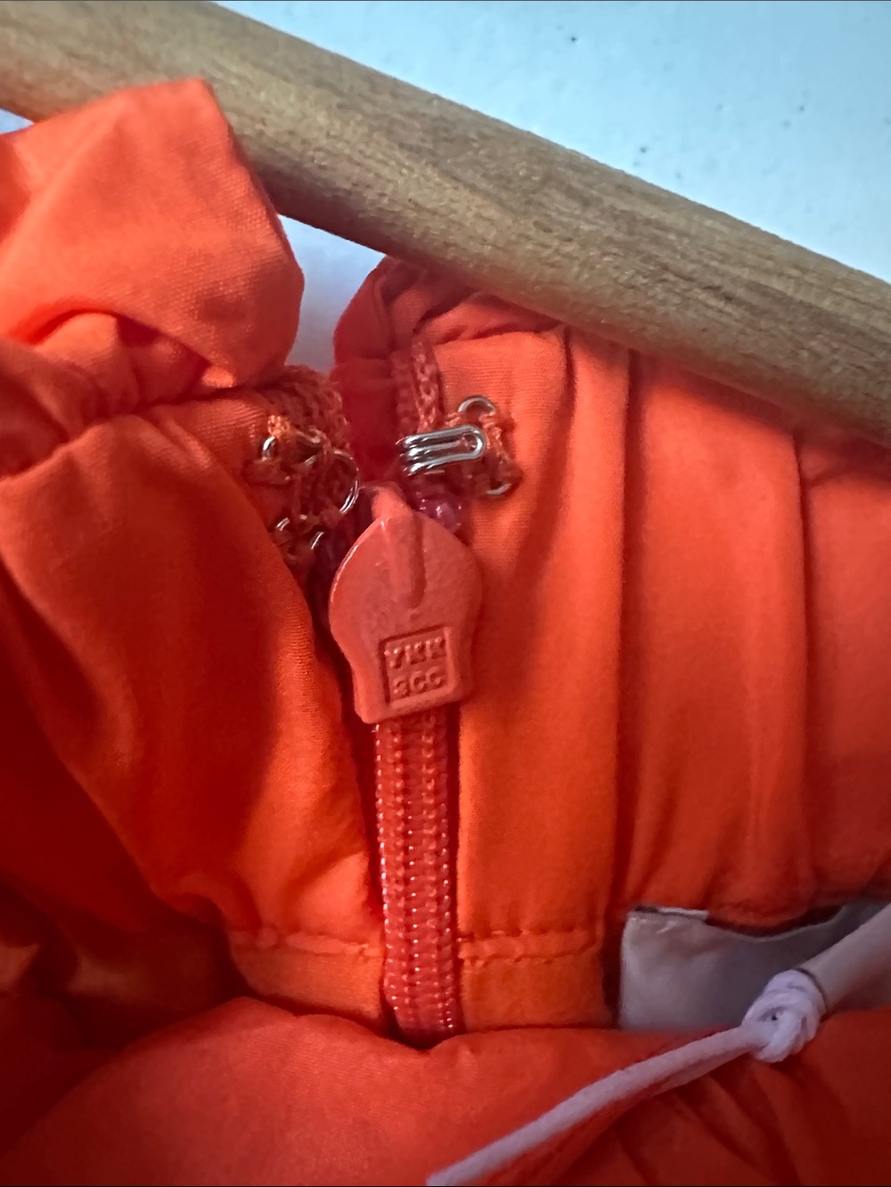 COS Bright Orange Off-Shoulder Ruffle Top - Picture 11 of 12